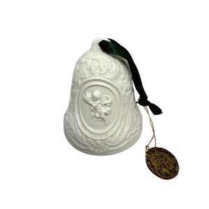 The Vatican Library Collection Kurt Adler Porcelain Bell Christmas Ornament